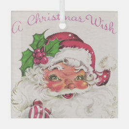 Retro Vintage Weihnachten Ornament Aus Glas