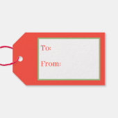 Retro Vintage WeihnachtsAngels Geschenkanhänger (Rückseite Horizontal)