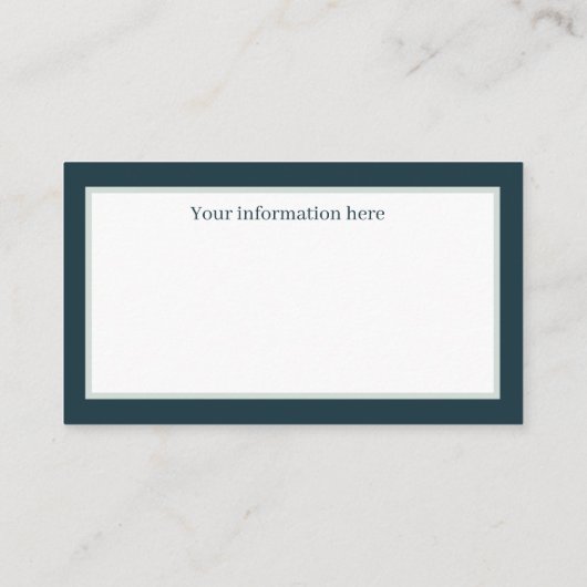 Retro-Vintage WeihnachtsAngels Informationen Visitenkarte (Rückseite)