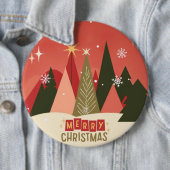 Retro-/Vintage-Weihnachtsbaum Button (Beispiel)