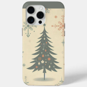 Retro/Vintage Weihnachtsbaum iPhone / iPad Gehäuse Case-Mate iPhone Hülle