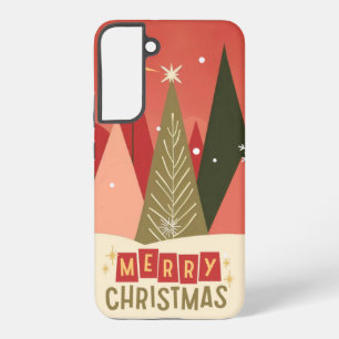 Retro/ Vintage Weihnachtsbaum Samsung Galaxy Hülle