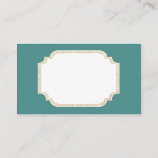 Retro Vintage Weihnachtsdame addieren Visitenkarte (Rückseite)