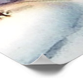 Retro Vintage Weihnachtsfarm Holiday Poster (Ecke)