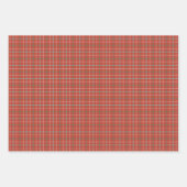 Retro Vintage Weihnachtsgeschenk Geschenkpapier Set (Vorderseite 2)