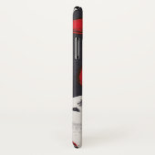 Retro Vintage Weihnachtssankt-Telefonrechtssache Case-Mate iPhone Hülle (Hinten/Rechts)