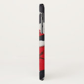 Retro Vintage Weihnachtssankt-Telefonrechtssache Case-Mate iPhone Hülle (Hinten/Links)