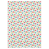 Retro Vintage Weihnachtsschmuck Gemustert Tischdecke (Vorderseite)