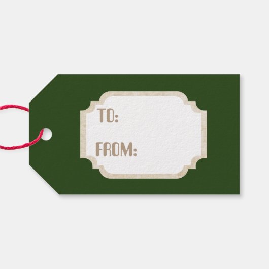 Retro Vintage Weihnachtsschneemann Namensschild Geschenkanhänger (Rückseite Horizontal)