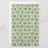 Retro Vintage Weinstöcke Briefpapier (Vorne/Hinten)