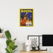 Retro Vintage Werbung, Bovril Poster (Heimbüro)
