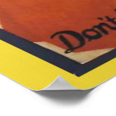 Retro Vintage Werbung, Bovril Poster (Ecke)