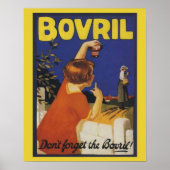 Retro Vintage Werbung, Bovril Poster (Vorne)