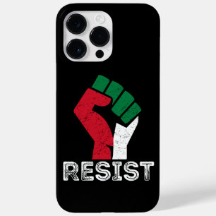 Retro Vintage Widerstehe Palästina-Faustflagge Fre Case-Mate iPhone 14 Pro Max Hülle