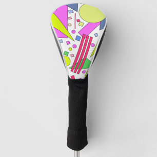 Retro Vintager 80er und 90er-Jahre-Stil Golf Headcover