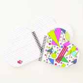 Retro Vintager 80er und 90er-Jahre-Stil Notizblock (Innenseite)