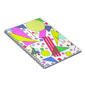 Retro Vintager 80er und 90er-Jahre-Stil Notizblock (Rechte Seite)