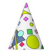 Retro Vintager 80er und 90er-Jahre-Stil Partyhütchen (Links)