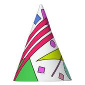 Retro Vintager 80er und 90er-Jahre-Stil Partyhütchen (Rechts)