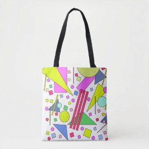 Retro Vintager 80er und 90er-Jahre-Stil Tasche