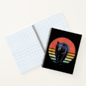Retro Vintager Bär Notizblock (Innenseite)