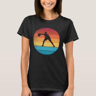 Retro Vintager Basketballspielersport 2 T-Shirt