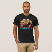 Retro Vintager Beagle Hund T-Shirt (Vorne ganz)