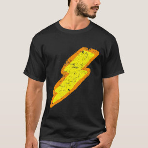 Retro Vintager Blitz-Bolzen-T - Shirt