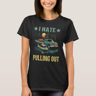Retro Vintager Bootsmann Ich hasste es, Boa abzuho T-Shirt