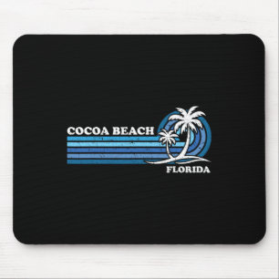 Retro Vintager Familienurlaub Florida Cocoa Strand Mousepad