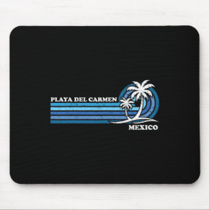 Retro Vintager Familienurlaub Mexiko Playa del Car Mousepad