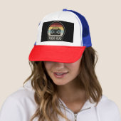 Retro-Vintager Funkkopf Truckerkappe (Beispiel)