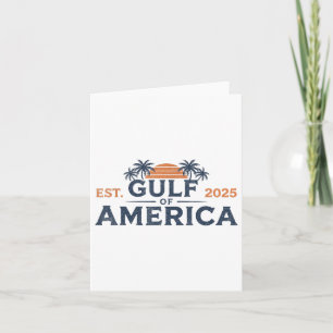 Retro Vintager Golf of US America 2025 American Fl Karte