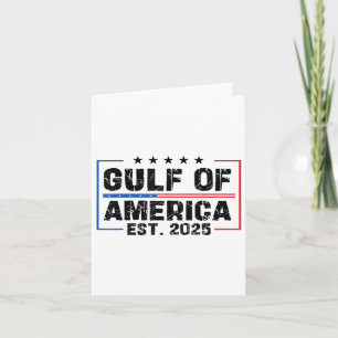 Retro Vintager Golf of US America 2025 American Fl Karte