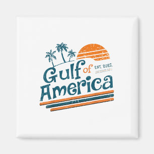 Retro Vintager Golf of US America 2025 American Fl Magnet