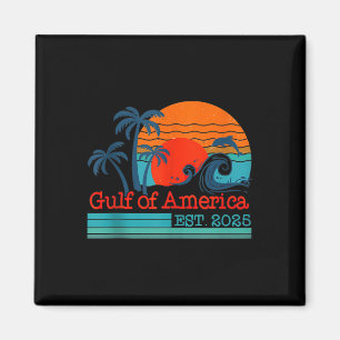 Retro Vintager Golf of US America 2025 American Fl Magnet