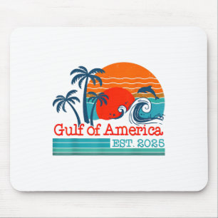 Retro Vintager Golf of US America 2025 American Fl Mousepad