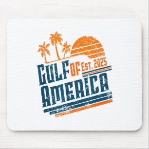 Retro Vintager Golf of US America 2025 American Fl Mousepad