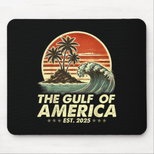 Retro Vintager Golf of US America 2025 American Fl Mousepad