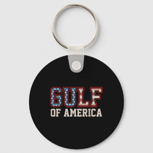 Retro Vintager Golf of US America 2025 American Fl Schlüsselanhänger