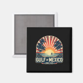 Retro Vintager Golf von Mexiko seit 1672 Magnet (Vorderseite/Rückseite)