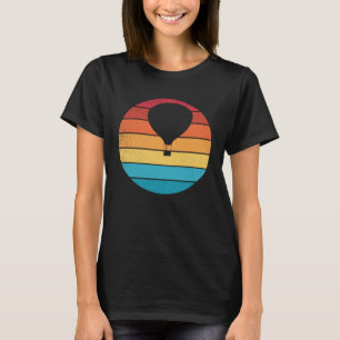 Retro Vintager Heißluftballon T-Shirt