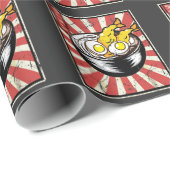 Retro Vintager japanischer geschmackvoller Geschenkpapier (Rolleneckpunkt)