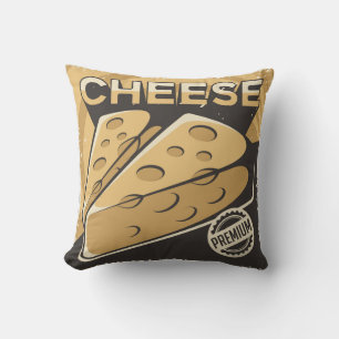 Retro Vintager klassischer Käse Kissen
