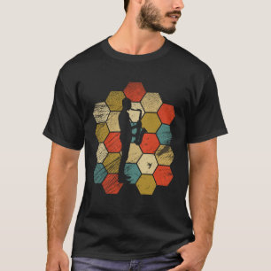 Retro Vintager Saxophonspieler in der alten Schule T-Shirt