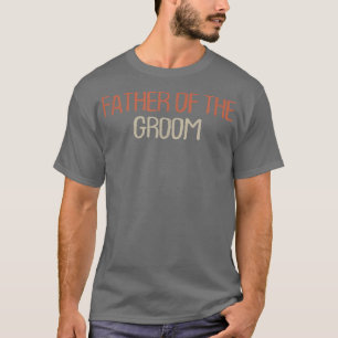 Retro Vintager schlichter Vater des Raumes T-Shirt