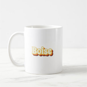 Retro-Vintager Text abbrechen Kaffeetasse