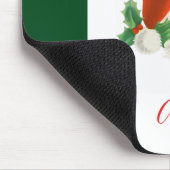 Retro Vintager Weihnachtsmann Mousepad (Ecke)