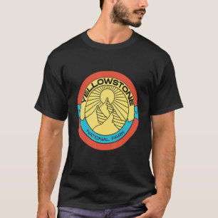 Retro Vintager Yellowstone Nationalpark Souvenir T-Shirt
