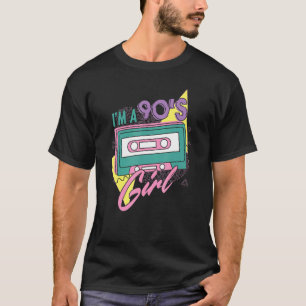 Retro-Vintages 90er-Party-Thema für 90er-Kinder T-Shirt